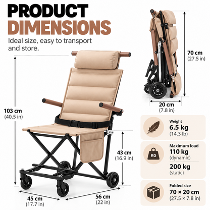 Multifunctional Folding Chair